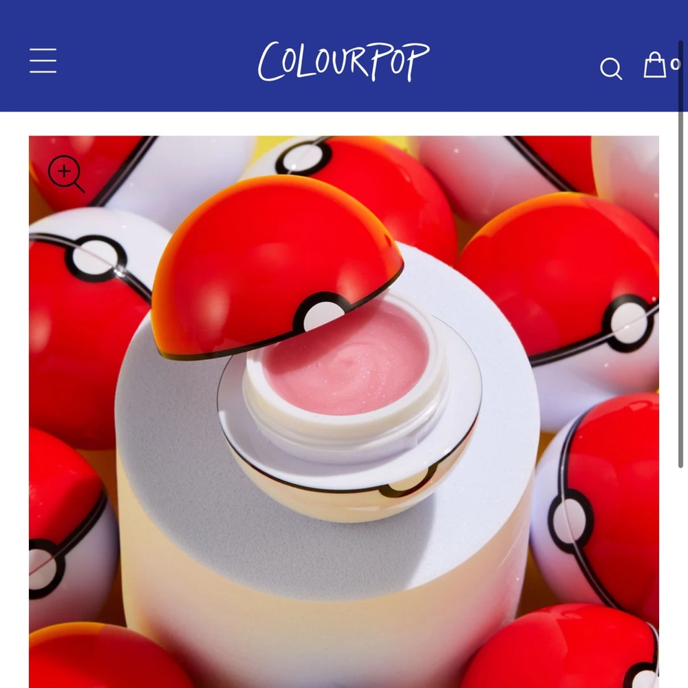 ColourPop Pokemon’ exclusive lip mask / balm NIB